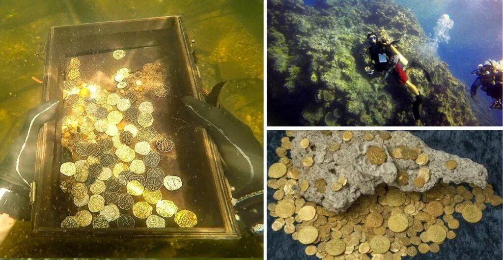 Amateur Freedivers Discovered Perfectly Preserved 1,500-Year-Old Roman Gold Coins Dating to the Fall of the Roman Empire