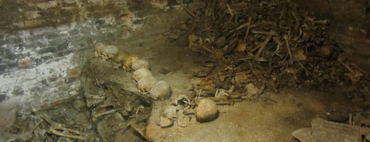 Fascinating history buried deep below St Bride’s Church, London.