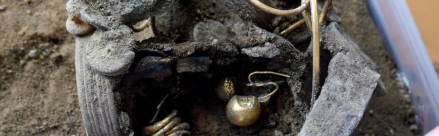 Ancient Roman jewelry found beneath British department store