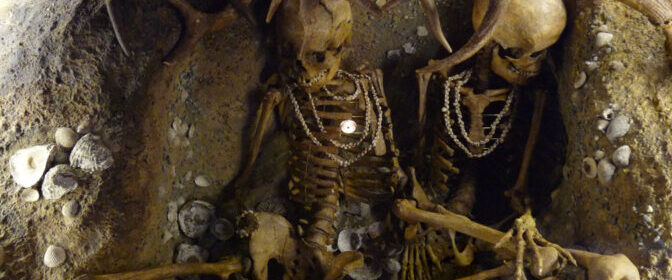 A prehistoric Atlantis in the north sea may have been abandoned after being hit by a 5mt tsunami 8200 years ago