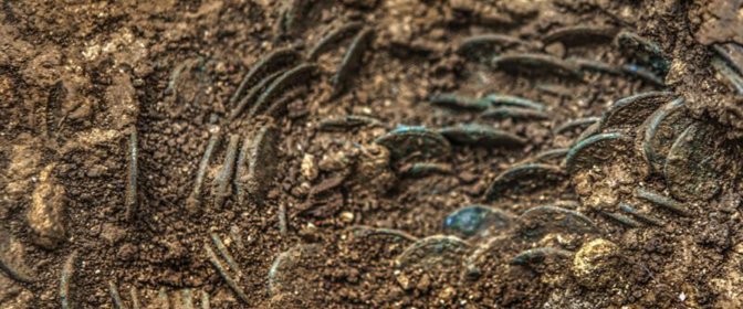 Farmer discovers a huge hoard of more than 4,000 ancient Roman coins in Switzerland