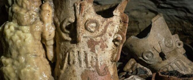 Cave Full of Untouched Maya Artifacts Found at Chichén Itzá