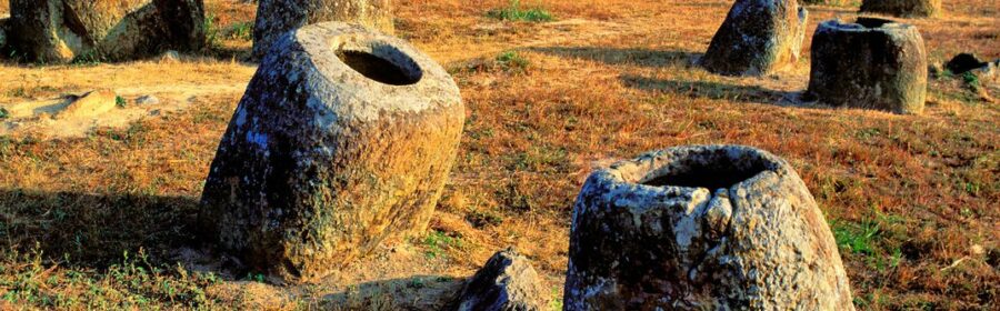 Mystery of the two-ton, 1,000 year old giant stone 'jars of the dead' deepens