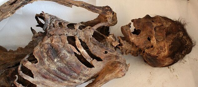 Ancient Mummy 'With 1,100-year-old Adidas boots' Died After She Was Struck on the Head