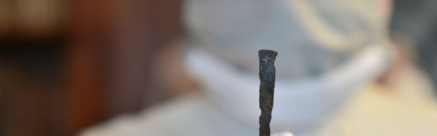 Nail linked to Jesus’ crucifixion found in monastery’s secret chamber