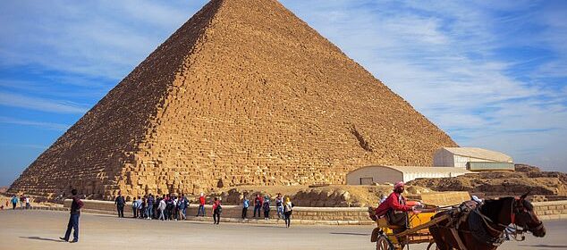 The ramp that may have been used to build Egypt's Great Pyramid